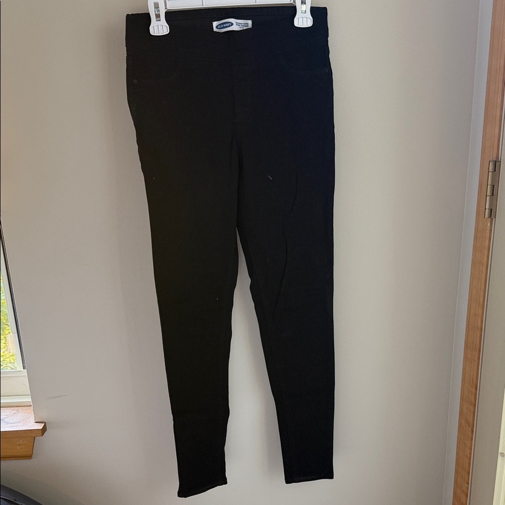 Old Navy Black Rockstar Jeggings